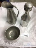 Pewter - Assorted Items