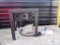 Cook burner stand with propane tank attachment
