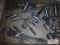 Mixed lot of sockets, nut drivers and handle