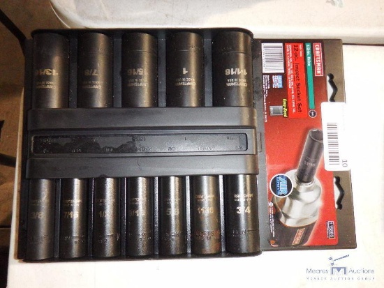 Craftsman 12pcs Impact Socket Set Standard