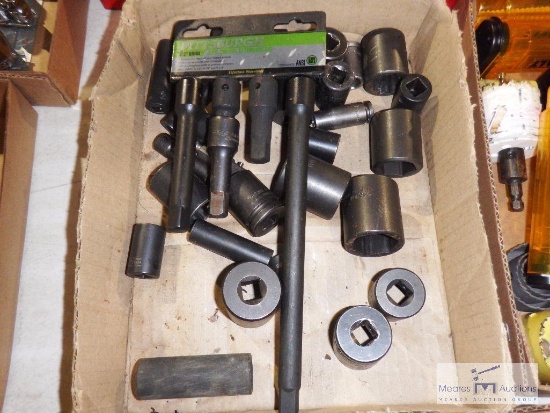 Box Lot of Misc. Impact Sockets