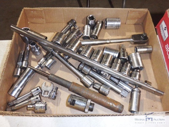 Box Lot of Sockets, Extensions