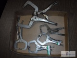 Vise Grip and welding clamps