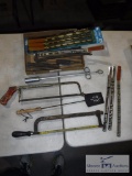 Large lot - saws - socket holders - tools