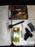 Tools - glue gun - brushes - hand tools