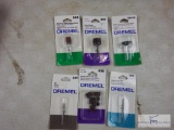Group of 6 - Dremel tools