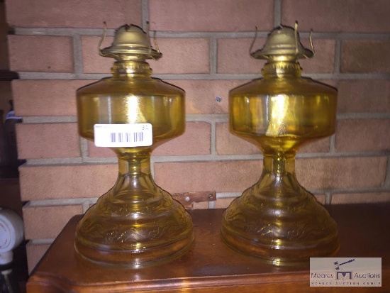 Oil lamp bases