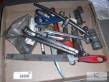 Mixed lot of hand tools