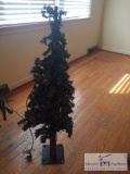 Lot of 2 pre-lit trees