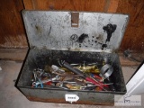 Metal tool chest and tools