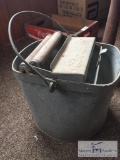 De Luxe Antique Mop Bucket