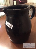 Large clay d?cor pitcher