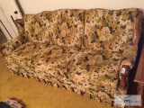 Large Floral Couch