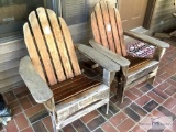 2 ADIRONDACK CHAIRS