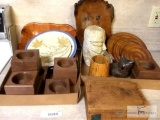 ASSORTED WOOD ITEMS - ONE LOT