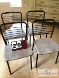 4 FOLDING CHAIRS