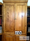 BOOKCASE WITH DOORS UNIT