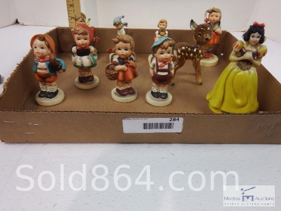 Group of 10 - Hummel - Goebel & Schmid Figurines, Snow White