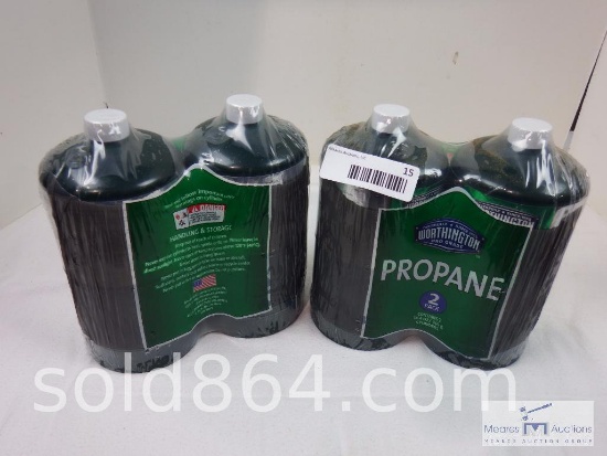 NEW - (4) cans of propane