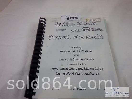 RARE FIND - Battle Stars and Naval Awards