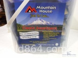 NEW - Mountain House - Just in Case food bucket