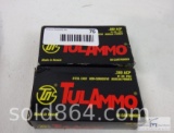 Two boxes of TulAmmo .380 ACP