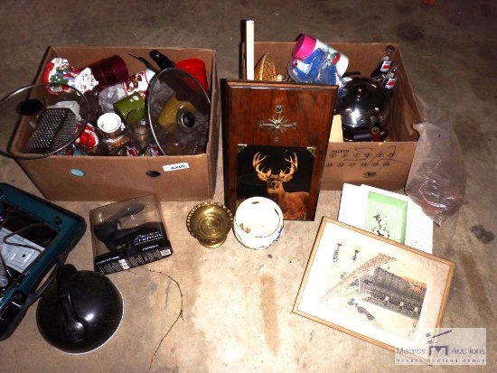 Large lot of household items - camp stove