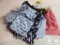 Large lot of children's cloth and seersucker swim shorts and shorts