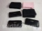 Assortment of makeup bags and purses