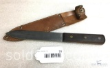 SHEFIELD ENGLAND FULL TANG KNIFE WITH SHEATH