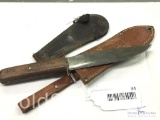 WORLD WAR II WILLIAM RODGERS COMMANDO KNIFE WITH SHEATH