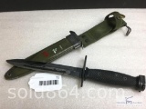 VINTAGE US M 8A1 -BAYONET WITH SCABBARD