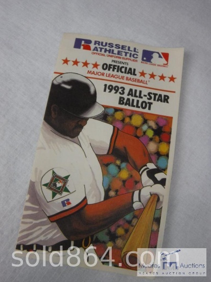 1993 All-Star Ballot