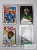 Lot of 4 Assortment of Football Trading Cards