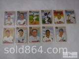 Lot of 11 Baseball Trading Cards