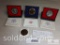 Group of 4 - Bicentennial medals from US Mint