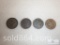 Group of 4 - Large cents - 1850 - 1853