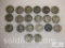 Group of 20 - World War 2 silver alloy Jefferson nickels