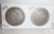 1878-P and 1878-S Morgan silver dollars