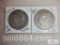 1900-O and 1901-P Morgan silver dollars