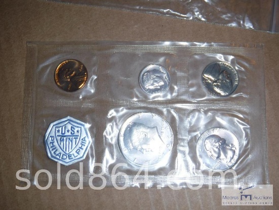 US Mint 1964 silver Mint set