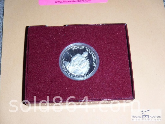 US Mint 1982 Proof George Washington commemorative half dollar