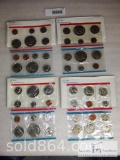 Group of 4 - US Mint UNC coin sets