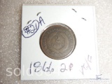 1866 US 2-cent piece