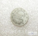 1851 US 3-cent piece