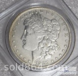 1887-O Morgan silver dollar