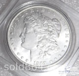 1889-P Morgan silver dollar