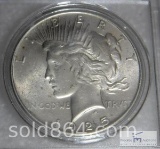 1925 Peace dollar