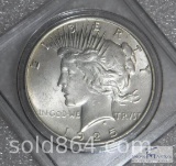 1925 Peace dollar