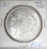 1921-P Morgan silver dollar